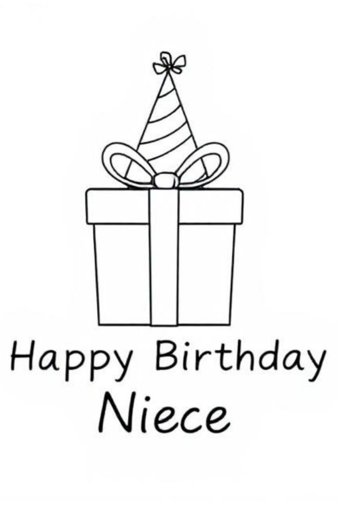 Happy Birthday Coloring Page