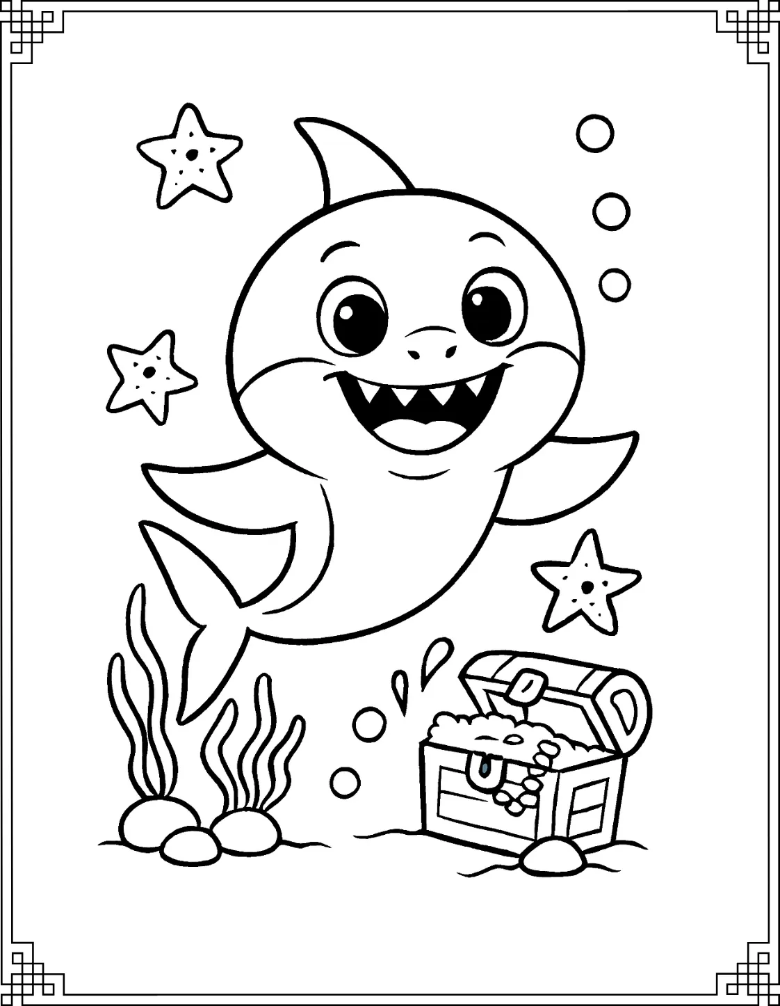 Ocean-Loving Baby Shark