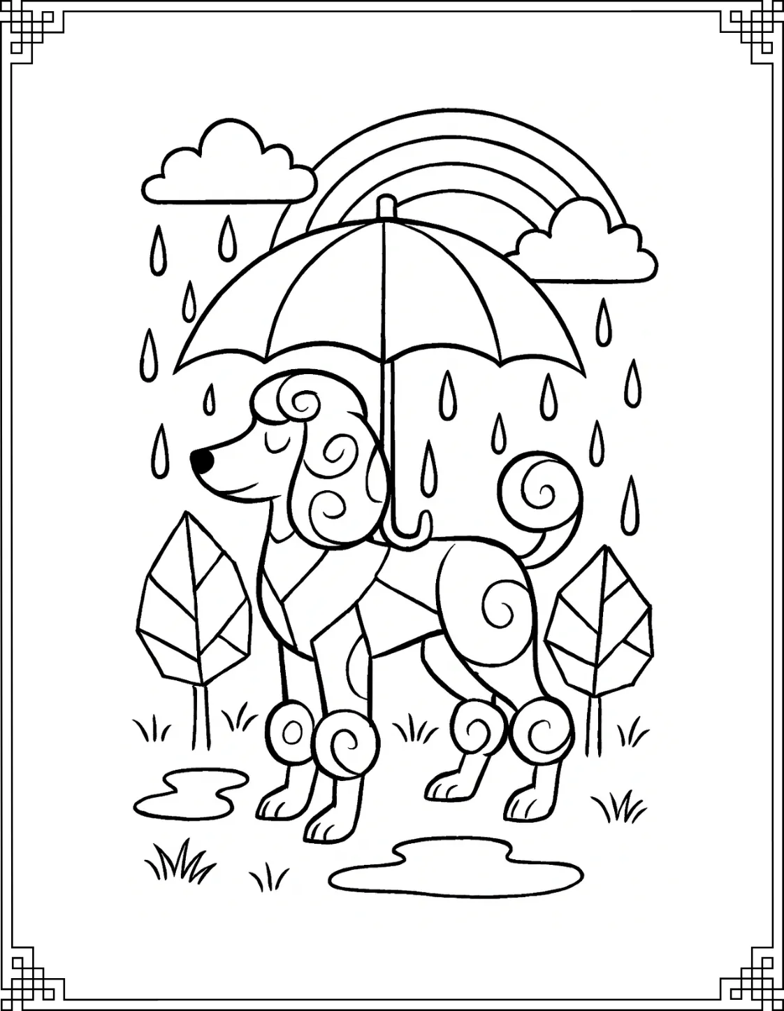 Poodle-Umbrella