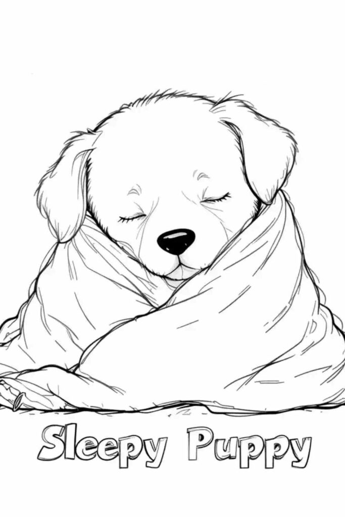 Puppy Coloring Pages