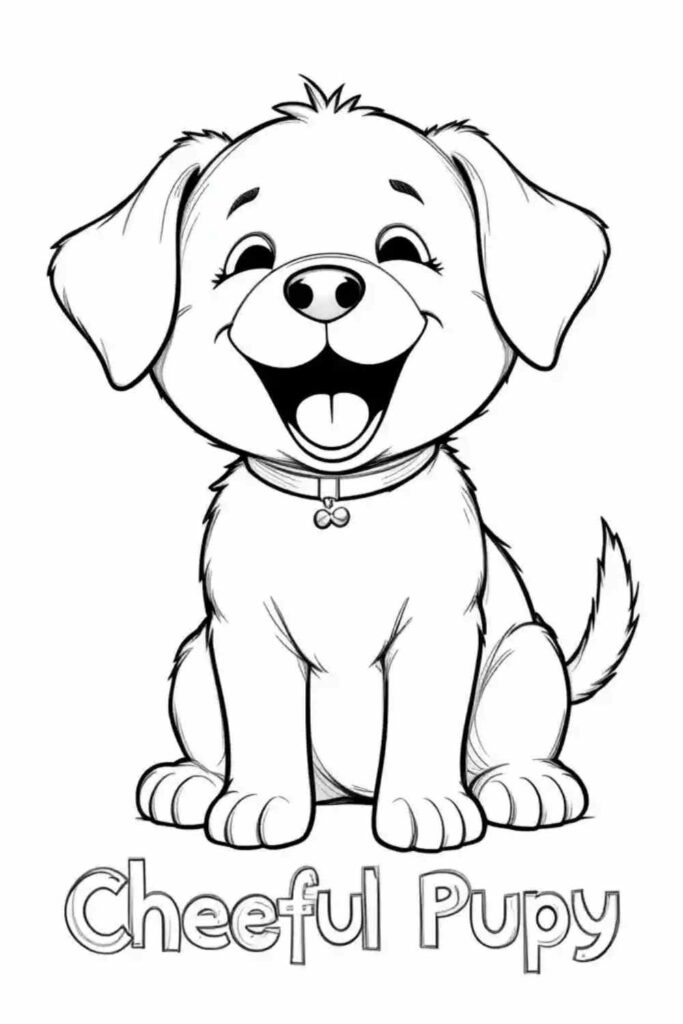 Puppy Coloring Pages