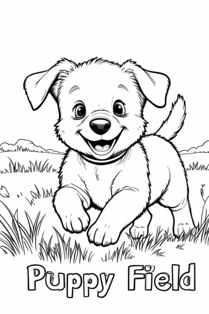 Puppy Coloring Pages