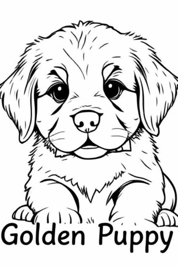 Puppy Coloring Pages