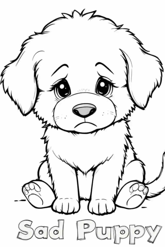 Puppy Coloring Pages 