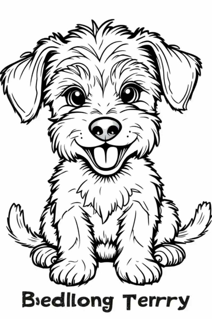 Puppy Coloring Pages 