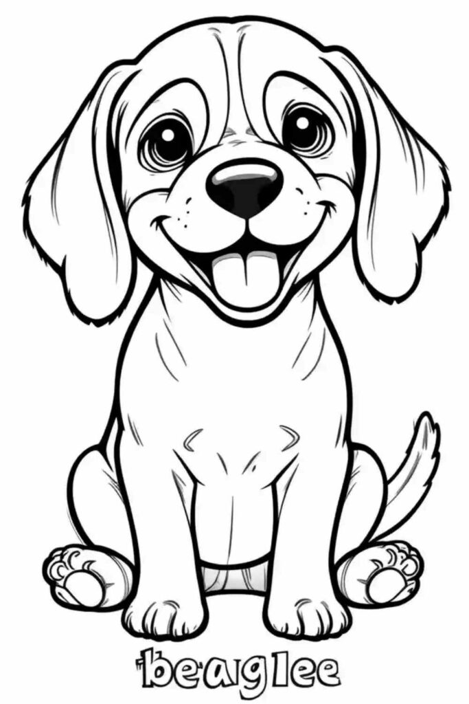 Puppy Coloring Pages