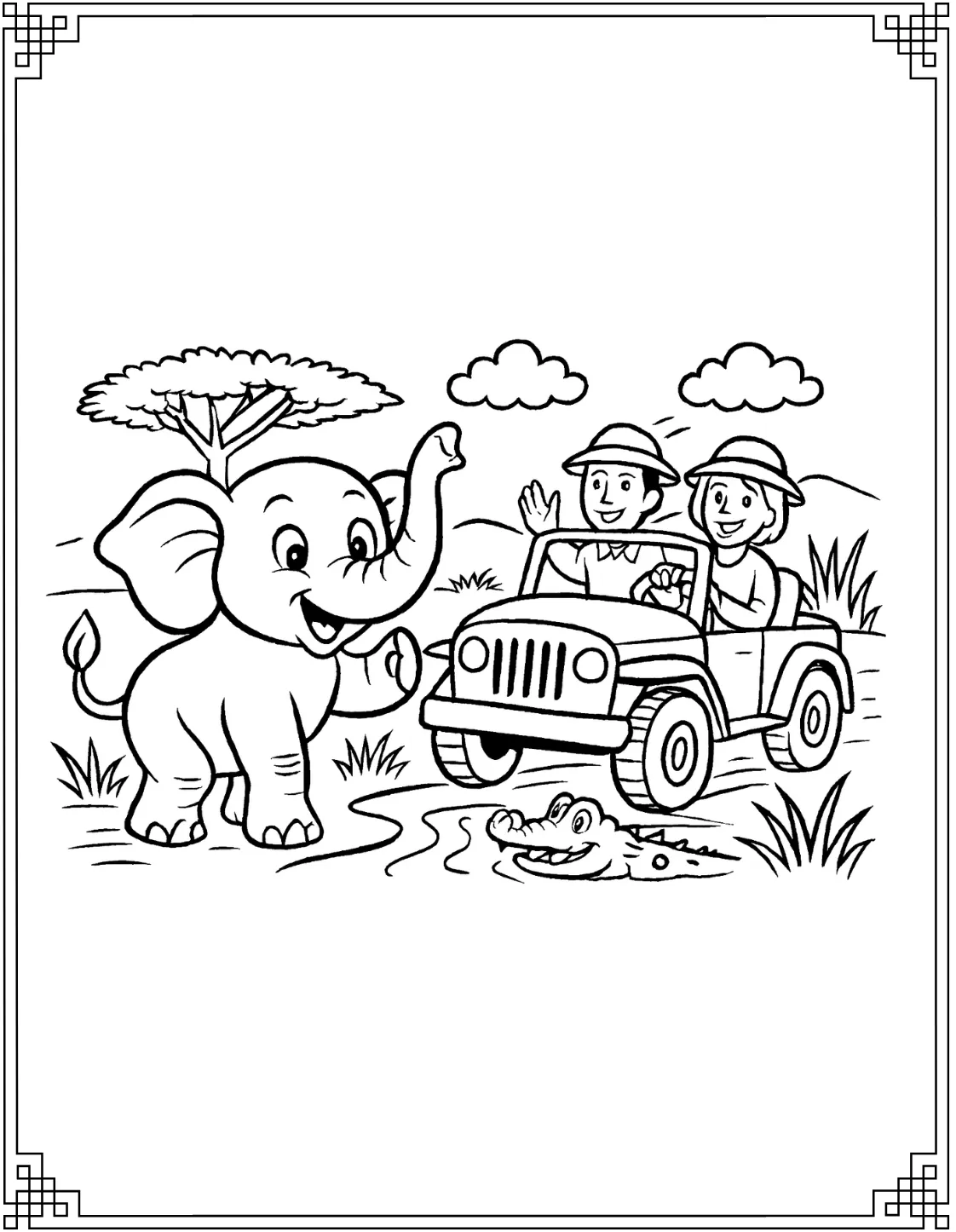 Safari Elephant
