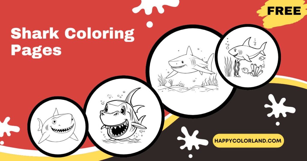 Shark Coloring Pages