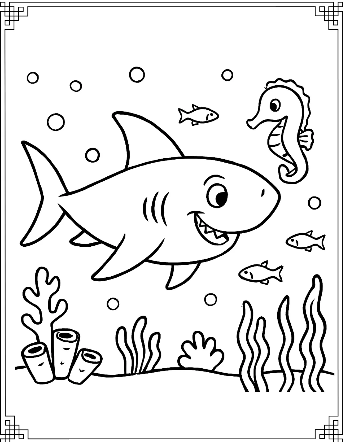 Shark and Seahorse Adventure