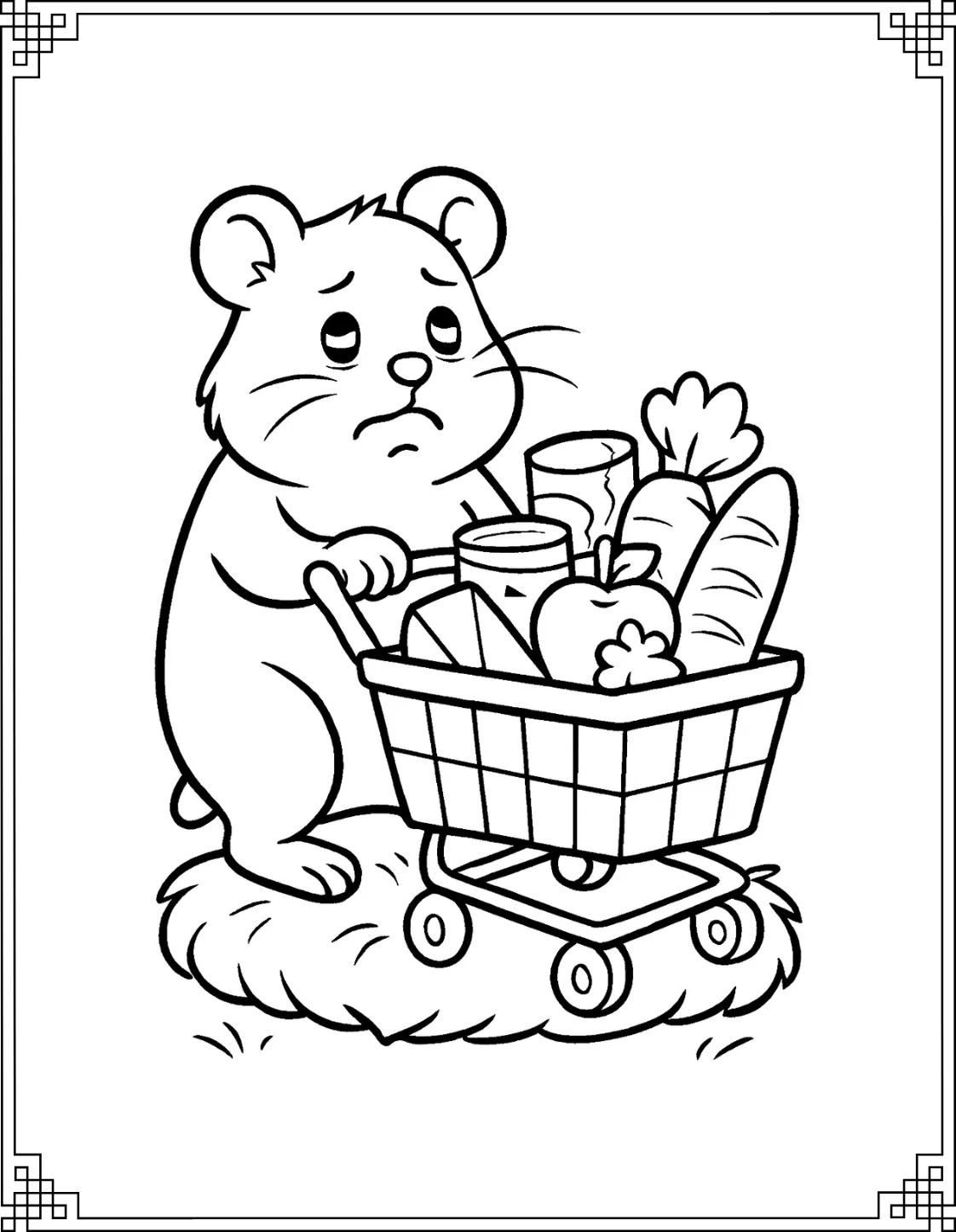 Shopping Cart Hamster