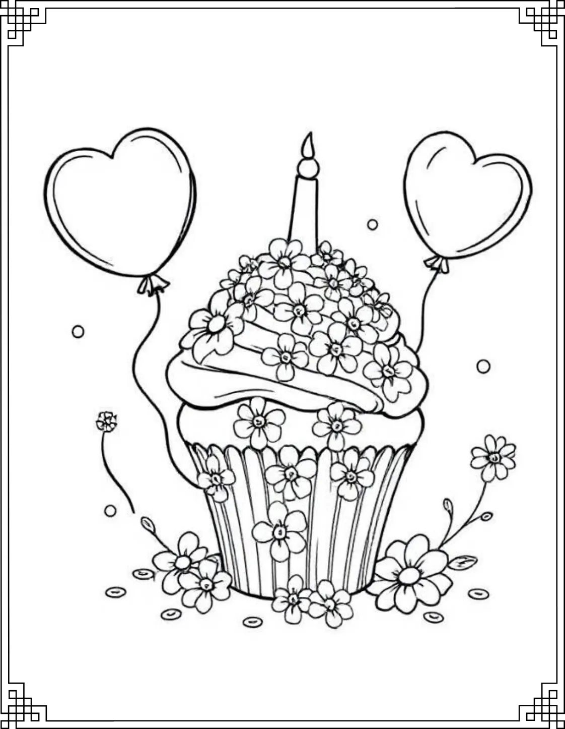 Sister Love Birthday Coloring Pages