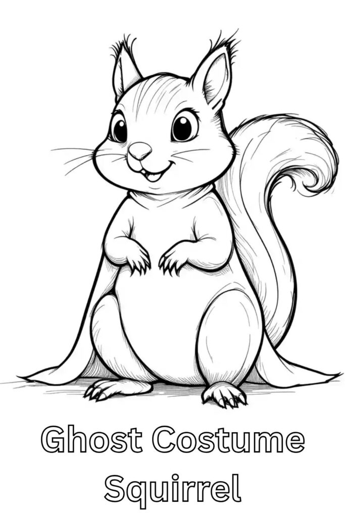 Squirrel Coloring Pages