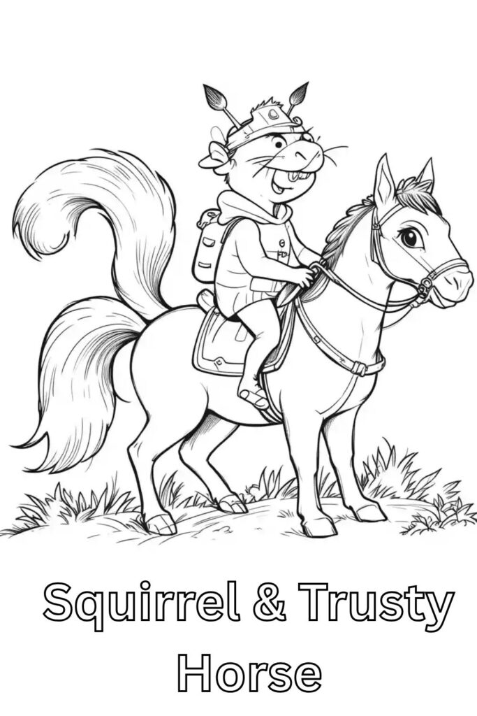 squirrel Coloring Pages
