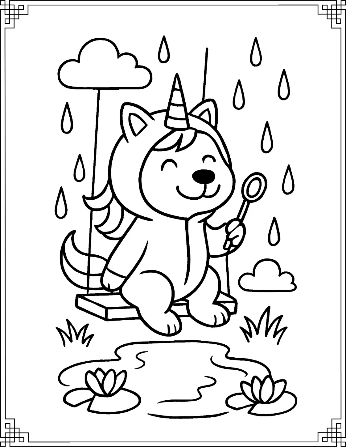 Swinging Unicorn Pooch