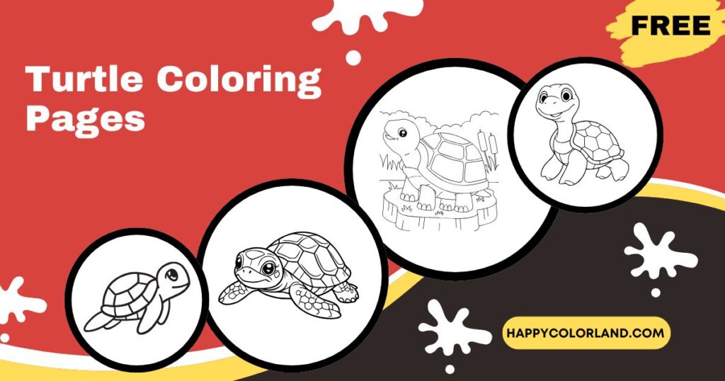 Turtle Coloring Pages