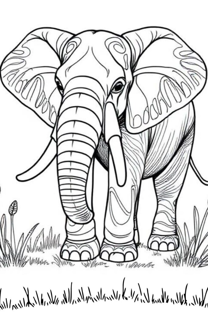 elephant coloring printables (1)