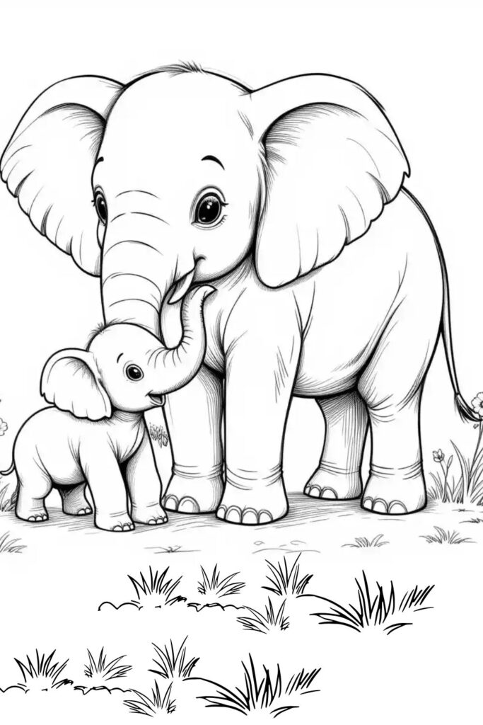 elephant coloring printables (13)