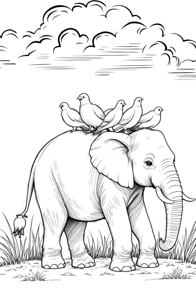 elephant coloring printables (7)