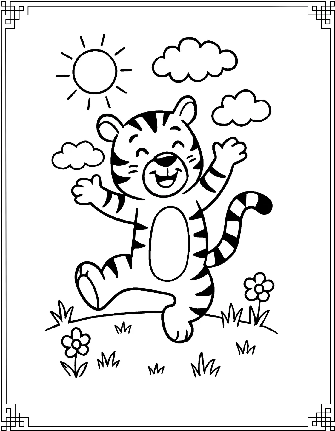  Tigger Bouncing Joyfully