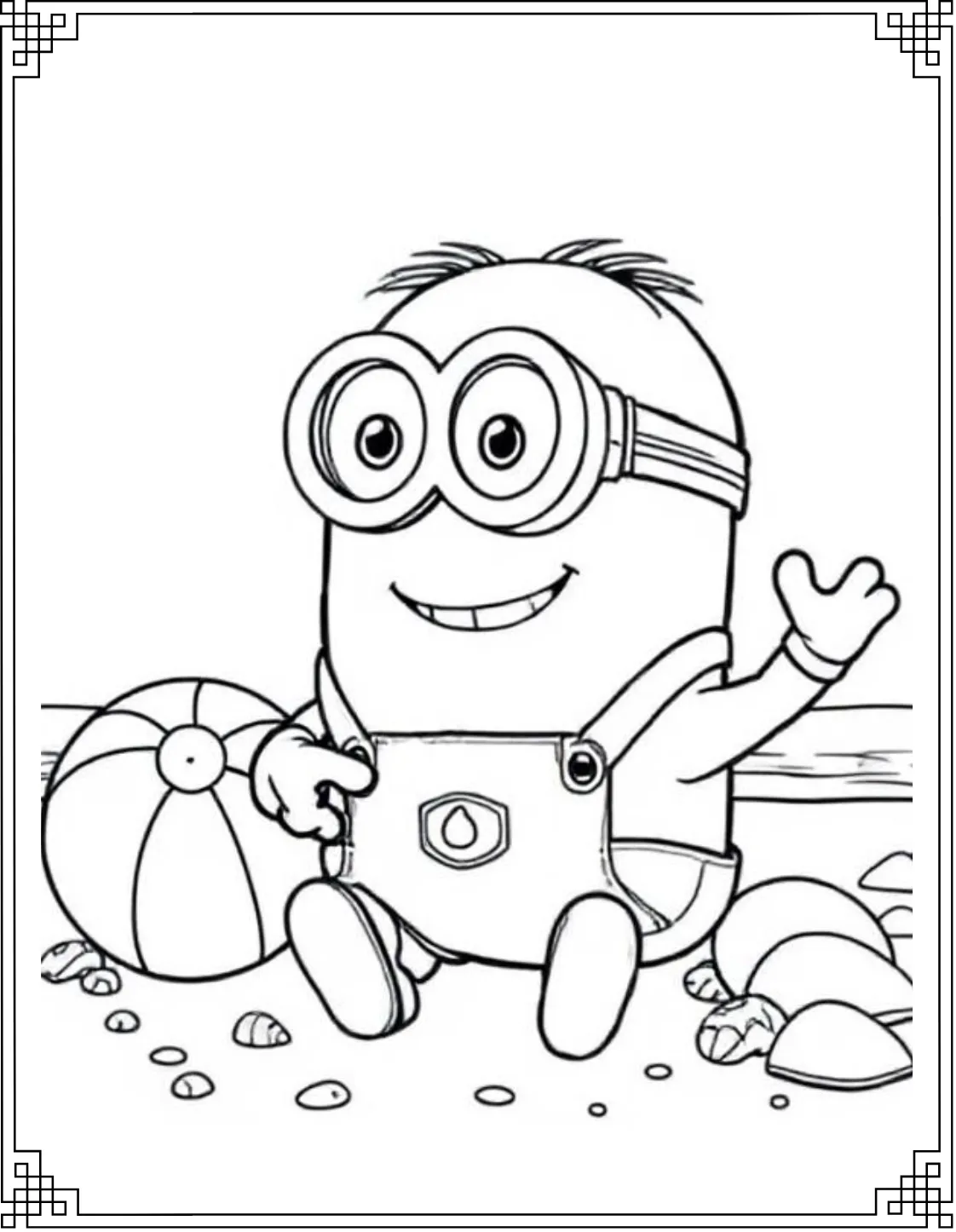 Beach Fun Minion