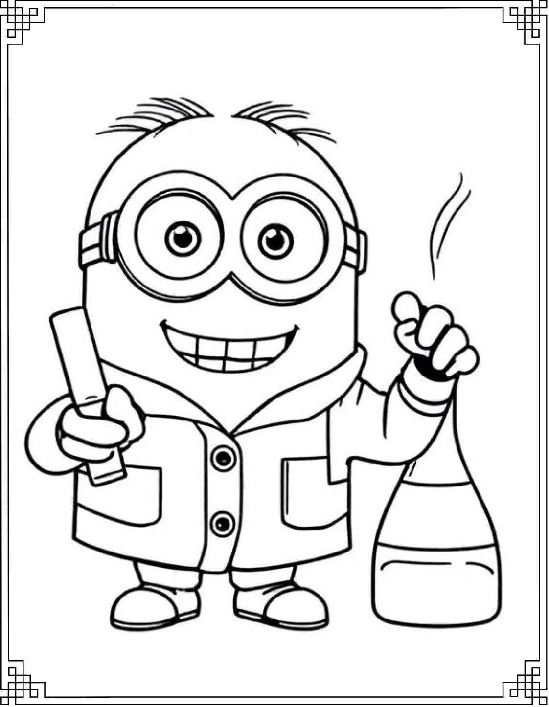 Scientist Minion at Work